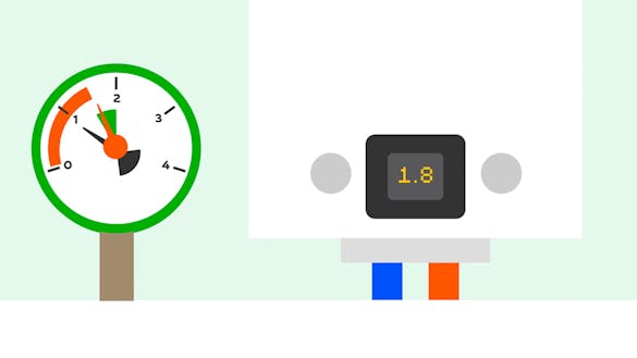 Stap 5. controleer de druk van de cv-ketel