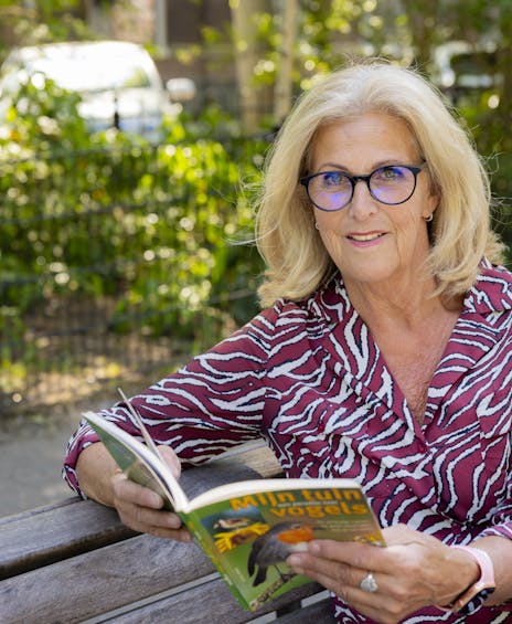 Noor verloor haar bril