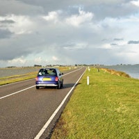 Geflitst op Nederlandse weg