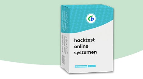 Laat uw online systemen testen op zwaktes met de hacktest.